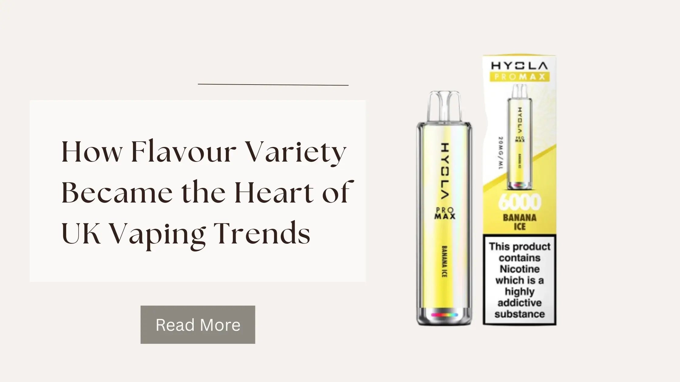 How Flavour Variety Became the Heart of UK Vaping Trends