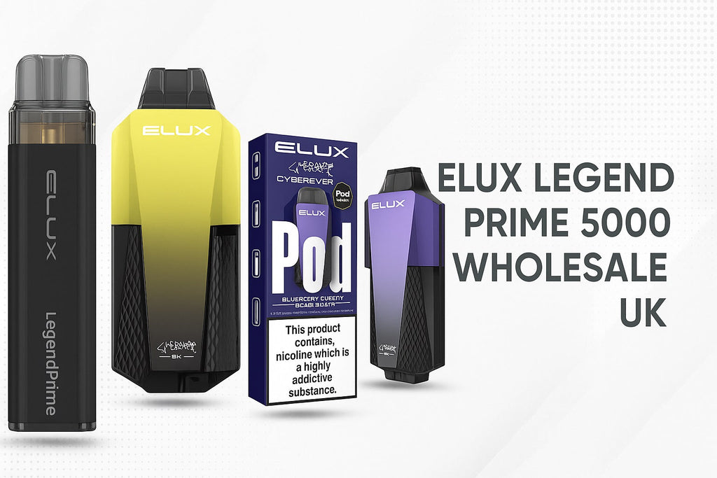 Elux Legend Prime 5000 Wholesale UK - Pod Kit Box of 5