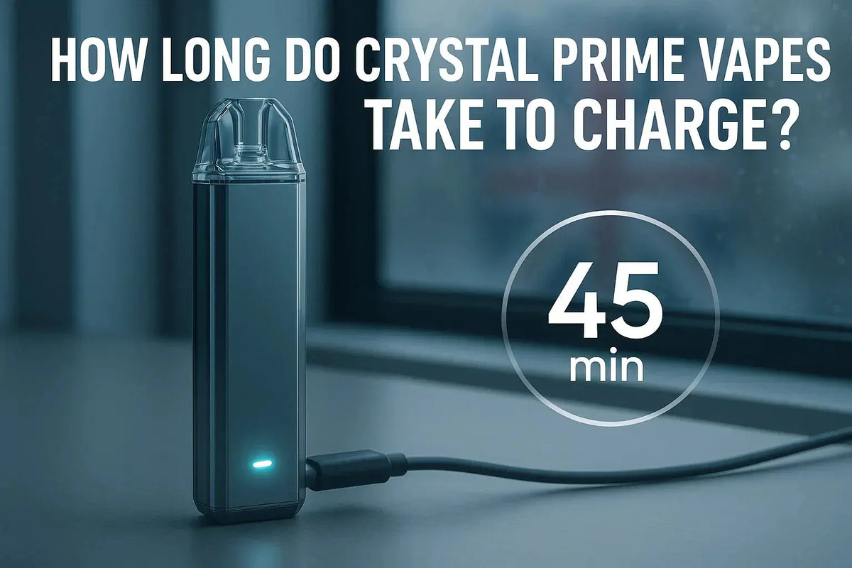How Long Do Crystal Prime Vapes Take to Charge? - U Vape Wholesale How Long Do Crystal Prime Vapes Take to Charge? - U Vape Wholesale