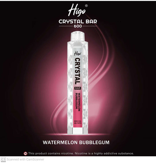higo crystal vapes uk Crystal Higo 600 Pod Kit | 20mg