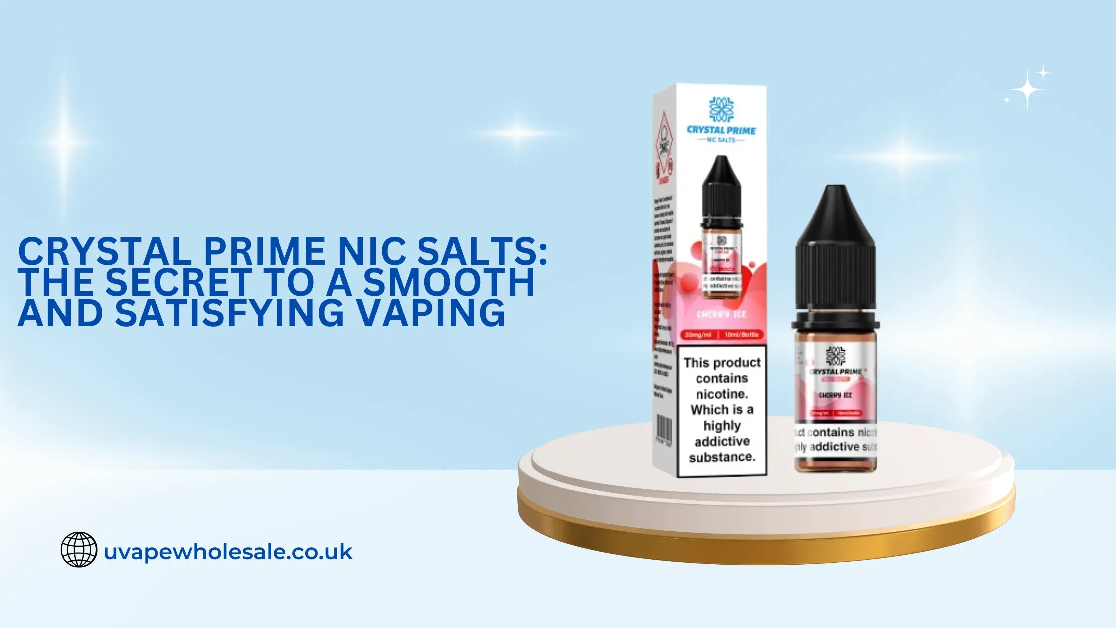 Crystal Prime Nic Salts: The Secret to a Smooth and Satisfying Vaping