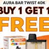 Buy 1 Get 1 Free Deal | Aura Bar Twist 40k