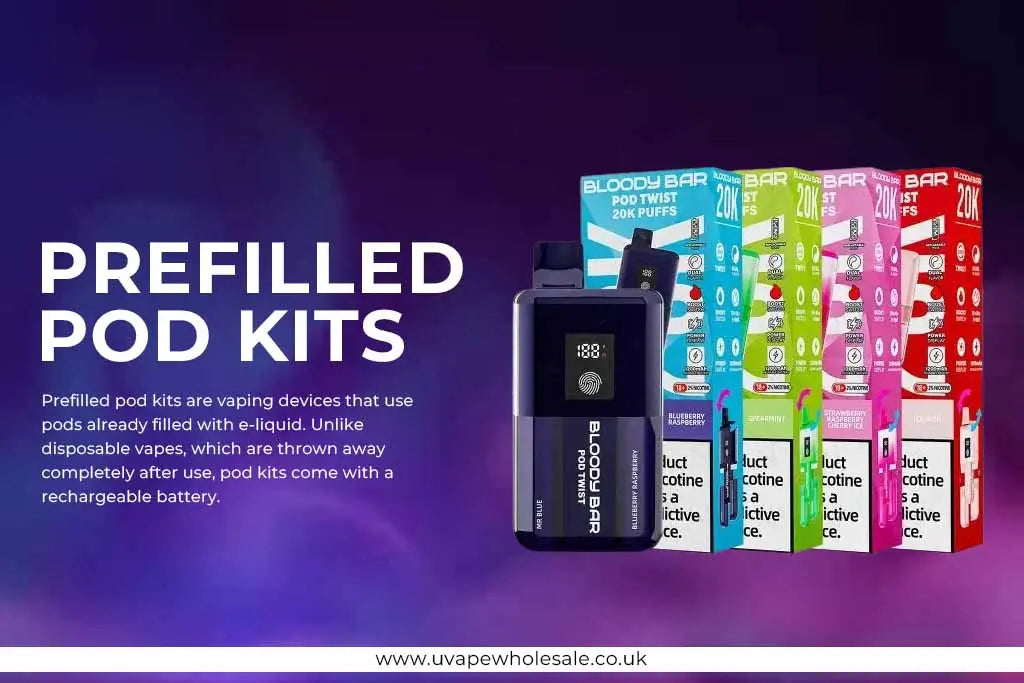 Pod Store Why Choose Sustainable Prefilled Pod Kits? - U Vape Wholesale