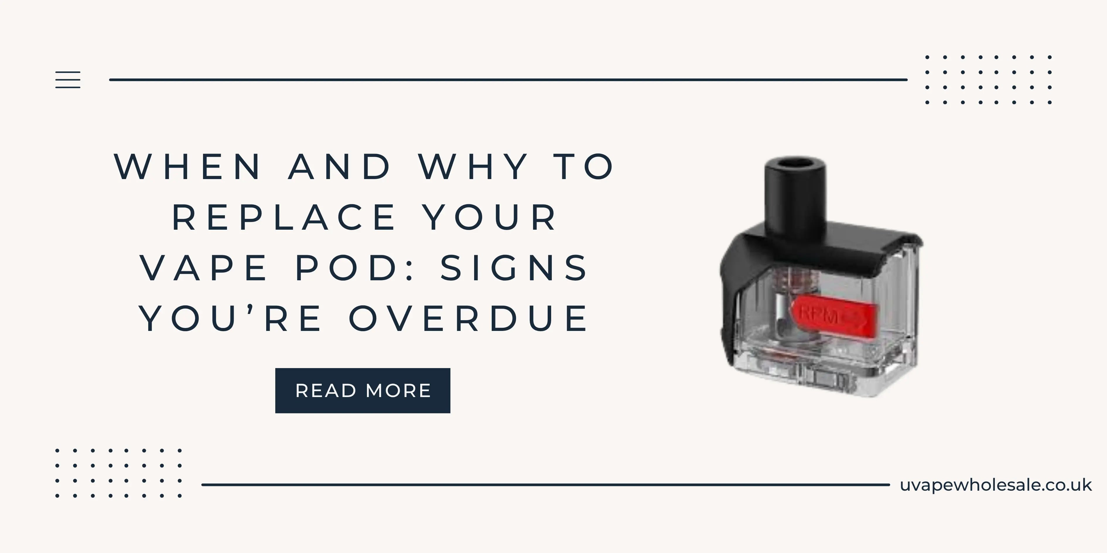 When and Why to Replace Your Vape Pod: Signs You’re Overdue