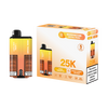 Buy bulk wholesale Aura Bar Twist 25k Disposable Vape By Crystal Prime Pack of 5 Sour Pineapple - Rocky Candy Orange