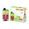 Buy bulk wholesale Aura Bar Twist 25k Disposable Vape By Crystal Prime Pack of 5 Fresh Mint - Juicy Red Berries