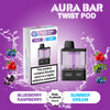 Aura Bar Twist Pre-Filled Pods- 20mg-5 Pack - Dual Flavour