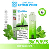 Buy bulk wholesale Aura Bar 10K Disposable Vape By Crystal Prime Pack of 5 Fresh Mint