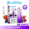 Buy bulk wholesale Aura Bar 10K Disposable Vape By Crystal Prime Pack of 5 Black Mamba
