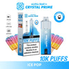 Buy bulk wholesale Aura Bar 10K Disposable Vape By Crystal Prime Pack of 5 Ice Pop