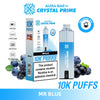 Buy bulk wholesale Aura Bar 10K Disposable Vape By Crystal Prime Pack of 5 Mr Blue