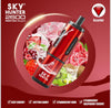 Buy bulk wholesale Sky Hunter 2600 Disposable Vape Box of 5 Red Edition