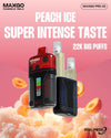 Buy bulk wholesale RELX Maxgo 22k Disposable Vape Box of 5 Peach Ice