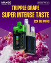 Buy bulk wholesale RELX Maxgo 22k Disposable Vape Box of 5 Triple Grape