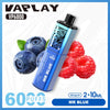 Buy bulk wholesale Vaplay VP6000 Disposable Vape Box of 5 Mr Blue