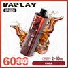 Buy bulk wholesale Vaplay VP6000 Disposable Vape Box of 5 Cola