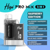 Buy bulk wholesale Higo Pro Mix 5 in 1 Disposable Vape Box of 5 Raspberry Edition