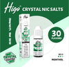 Buy bulk wholesale Higo Crystal Nic Salt 10ml E-Liquid Box of 10 Menthol