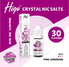 Buy bulk wholesale Higo Crystal Nic Salt 10ml E-Liquid Box of 10 Pink Lemonade