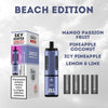 Buy bulk wholesale Sky Hunter 2600 Disposable Vape Box of 5 Beach Edition