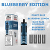 Buy bulk wholesale Sky Hunter 2600 Disposable Vape Box of 5 Blueberry Edition