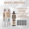 Buy bulk wholesale Sky Hunter 2600 Disposable Vape Box of 5 Berry Edition