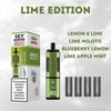 Buy bulk wholesale Sky Hunter 2600 Disposable Vape Box of 5 Lime Edition