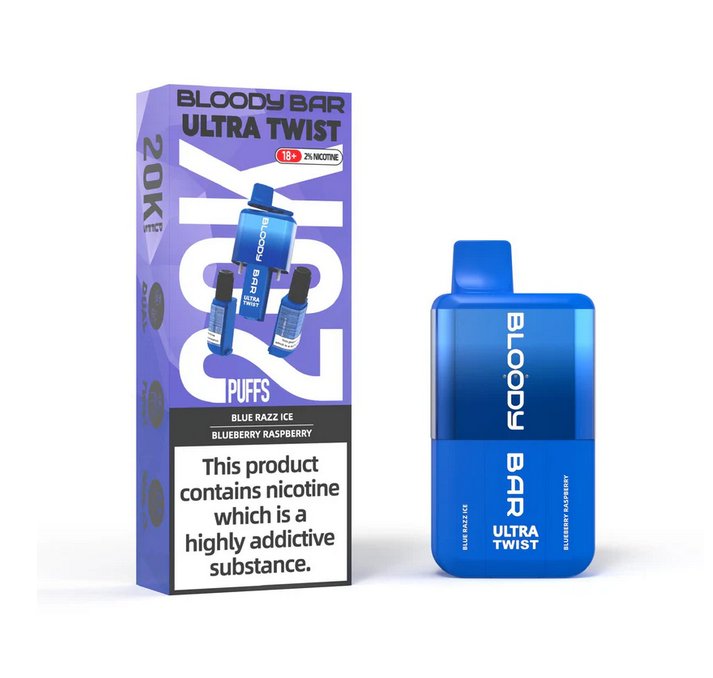 Bloody Bar Ultra Twist 20000 Disposable Vape | Box of 5 U Vape Wholesale Bloody Bar Ultra Twist 20000 Disposable Vape | Box of 5 U Vape Wholesale