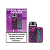 Buy bulk wholesale Crystal Galaxy Os Class Pod System Kit Purple Clear