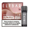 Buy bulk wholesale Elf Bar Elfa Pre-Filled Pods Box of 10 Cola 10