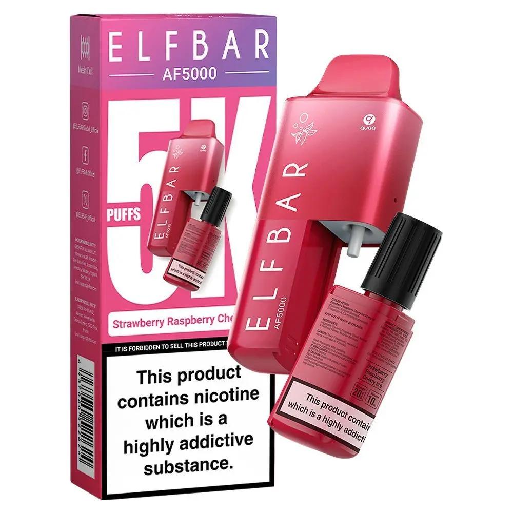 Elfbar AF5000 Puffs Prefilled Pod Kit - Box of 5 - U Vape Wholesale Elfbar AF5000 Puffs Prefilled Pod Kit - Box of 5 - U Vape Wholesale
