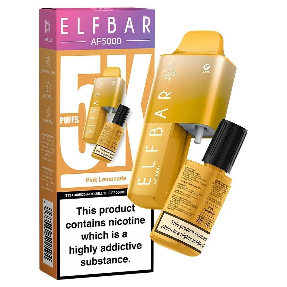 Elfbar AF5000 Puffs Prefilled Pod Kit - Box of 5 - U Vape Wholesale Elfbar AF5000 Puffs Prefilled Pod Kit - Box of 5 - U Vape Wholesale