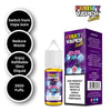 Buy bulk wholesale Fruity Vapes Salt Box of 10 Grape Ice