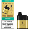 Gold Bar Apollo 20K Vape Pod Kit Box of 5 - U Vape Wholesale
