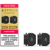 Gold Bar Apollo 20K Replacement Prefilled Pods