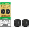 Gold Bar Apollo 20K Replacement Prefilled Pods