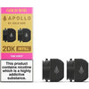 Gold Bar Apollo 20K Replacement Prefilled Pods