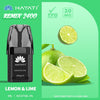 Buy bulk wholesale Hayati Remix 2400 Puffs Replacement Pods Lemon & Lime