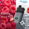 Buy bulk wholesale Hayati Mini Ultra 1500 Disposable Vape Box of 5 Strawberry Raspberry Ice