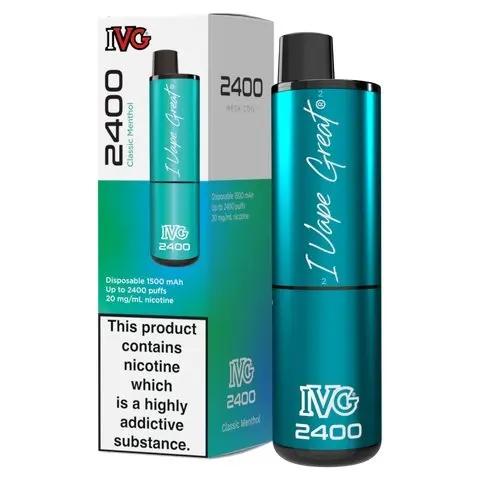 IVG 2400 Prefilled pod Box of 5 | Wholesale IVG Pods U Vape Wholesale IVG 2400 Prefilled pod Box of 5 | Wholesale IVG Pods U Vape Wholesale