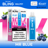 The Crystal Bling Max 10000 Prefilled Vape Pod Kit Box of 5
