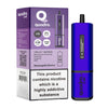Buy bulk wholesale Quadro 2400 Puffs 4 in 1 Disposable Vape Pod Box of 5 Violet Series