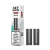 Sky Hunter 1300 Pre - filled Replacement Pods ( Box of 10 ) - #Simbavapeswholesale#