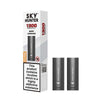 Sky Hunter 1300 Pre - filled Replacement Pods ( Box of 10 ) - #Simbavapeswholesale#