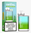 Buy bulk wholesale The Crystal CP600 Disposable Vape Box of 10 Fresh Mint