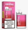 Buy bulk wholesale The Crystal CP600 Disposable Vape Box of 10 Fizzy Cherry