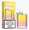 Buy bulk wholesale The Crystal CP600 Disposable Vape Box of 10 Peach Pineapple Ice
