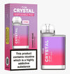 Buy bulk wholesale The Crystal CP600 Disposable Vape Box of 10 Gummy Bear
