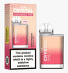 Buy bulk wholesale The Crystal CP600 Disposable Vape Box of 10 Juicy Peach