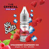 Buy bulk wholesale Crystal Pro Max Hayati Nic Salts 10ml - Box of 10 Strawberry Raspberry Ice 20mg